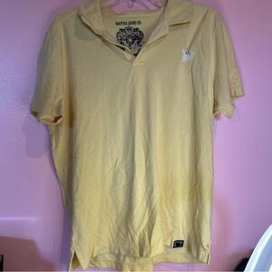 Nautica Yellow Men's Polo Shirt